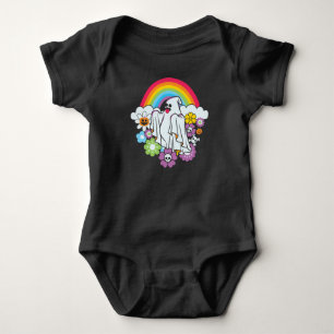 Boo Rainbow Baby Strampler
