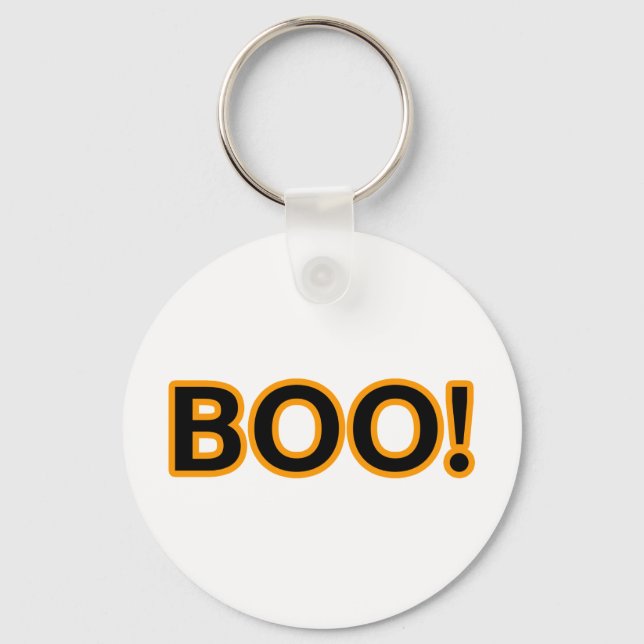 Boo! Schlüsselanhänger (Vorderseite)