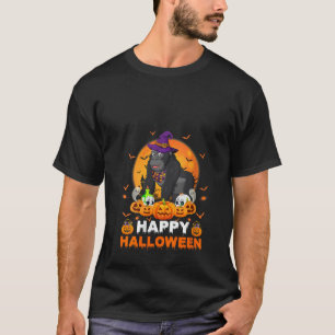 Boo Sheet Beängstigend Ghost Pumpkin Moon Hexe Gor T-Shirt