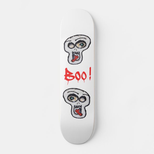 Boo! Skateboard (Vorderseite)