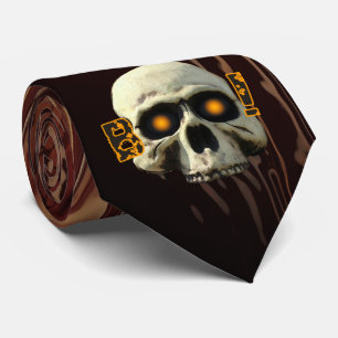 Boo Skull Krawatte