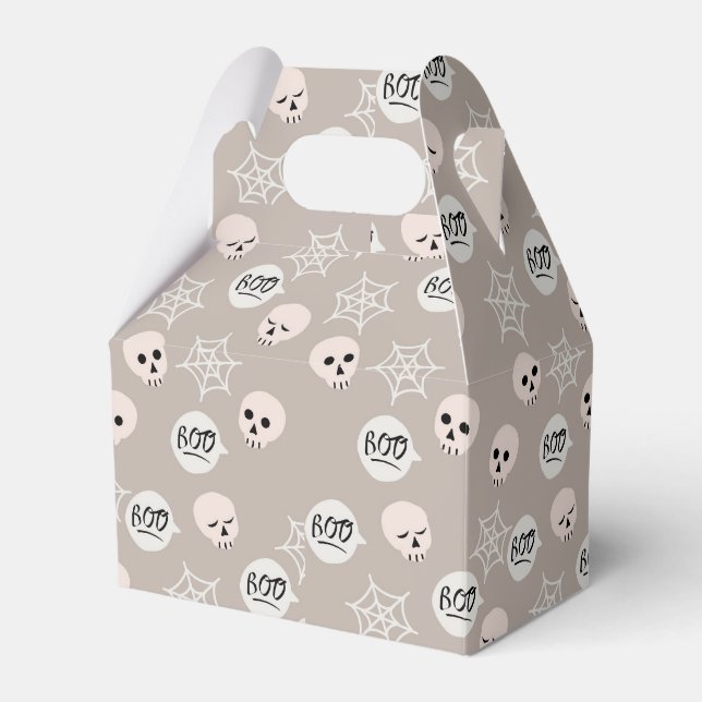 Boo-, Skulls- und Spider-Webs Geschenkschachtel (Vorderseite)