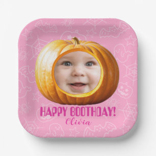 Boo! Spooktacular Baby Birthday Pappteller