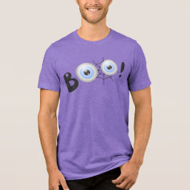 Boo Spooky Eyeballs | Halloween Tri-Blend Shirt