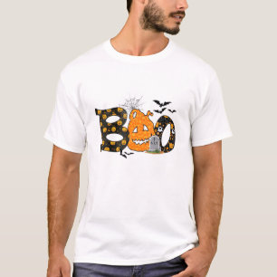 Boo - Spooky Pumpkin Horror Nachtkostüm T-Shirt