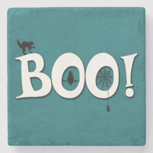 Boo! Steinuntersetzer