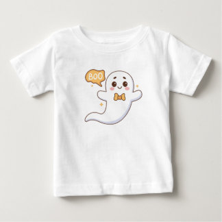 boo süßer Geist frohes Halloween Baby T-shirt