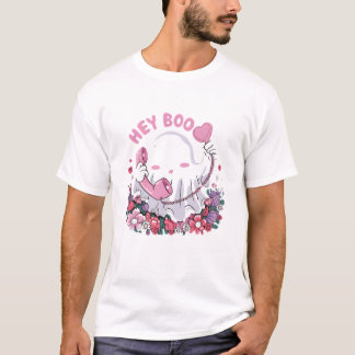 Boo Süßer Geist Lustiger Halloween T-Shirt