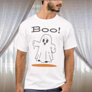 Boo! Süßes Gespenst Lustiges Halloween-Shirt T-Shirt