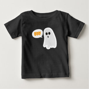 BOO! Süßes Halloween-Geister-T-Shirt Baby T-shirt
