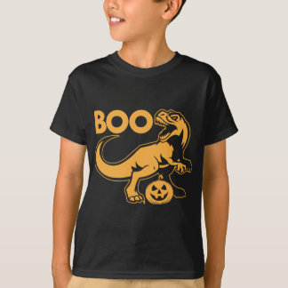 Boo T-Rex Dinosaurier und Pumpkin T-Shirt