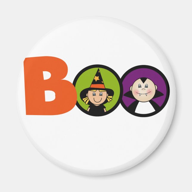 BOO-T - Shirt und -Geschenke Magnet (Vorne)