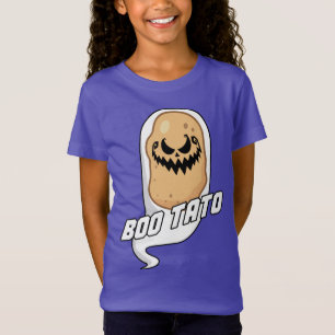 Boo-Tato Spooky Potato Food Halloween T - Shirt