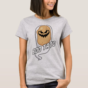 Boo-Tato Spooky Potato Food Halloween T - Shirt