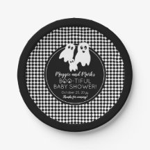 BOO - TIFUL Baby Dusche BW Halloween Vielen Dank
