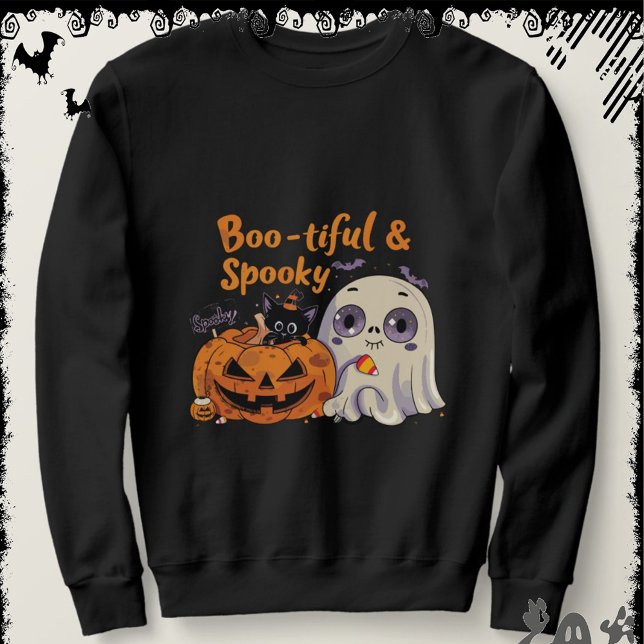 Boo-tiful & Spooky | ExDesigner | Halloween Sweatshirt (Von Creator hochgeladen)
