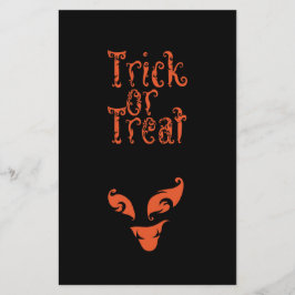 Boo Trick oder Treat Design Flyer