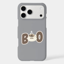 Boo-tyful Café & Chouette d'Halloween Coque iPhone