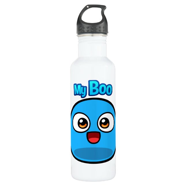 Boo-Wasser-Flasche Trinkflasche (Vorderseite)