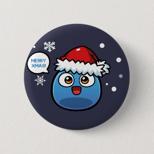 Boo-Weihnachtsprodukte Button