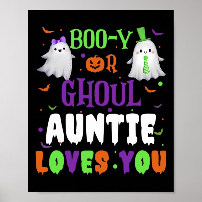 Boo-y oder Ghoul Tantchen Lieben Sie durch Hallowe Poster (Vorne)