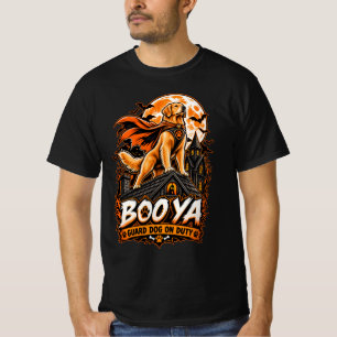 Boo Ya Wachhund im Dienst Golden Retriever Hallowe T-Shirt