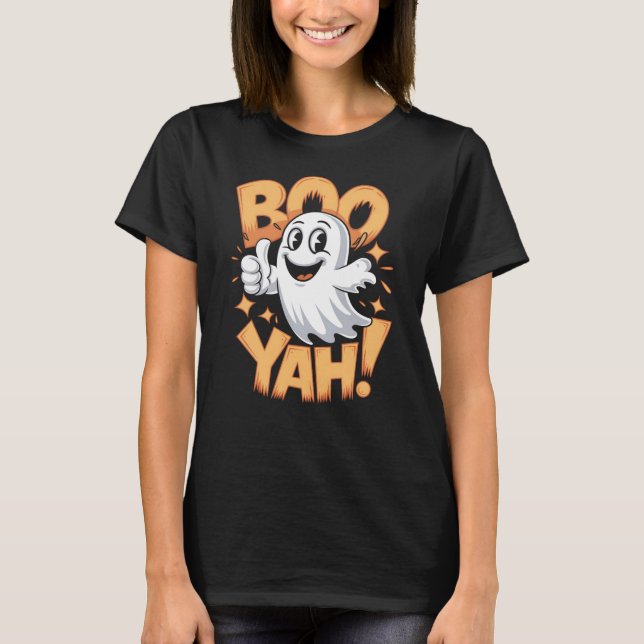Boo Yah Ghost T-Shirt (Vorderseite)