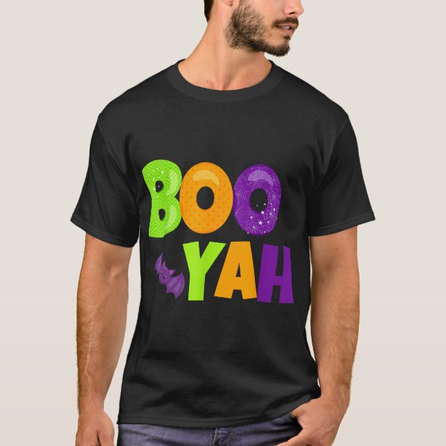 Boo Yah Halloween T-Shirt (Vorderseite)