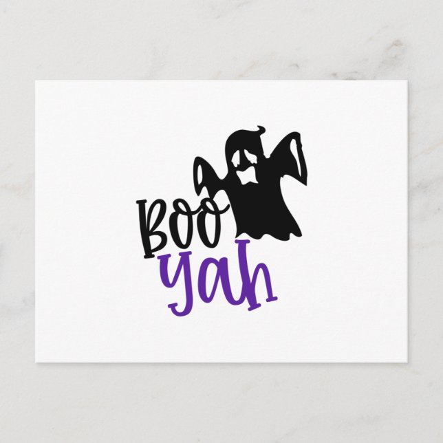 Boo Yah Postkarte (Vorderseite)