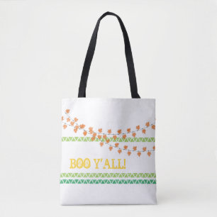 BOO Y'ALL Fall Fest Familie Halloween Leckereien S Tasche