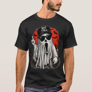 Boo Y'All Halloween Geist T-Shirt