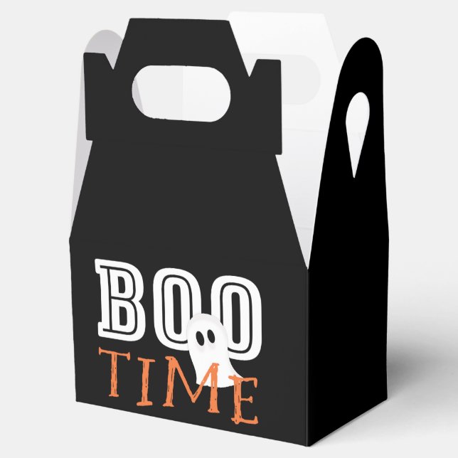 BOO-ZEIT Halloween-Ghost-Gastgeschenk-Felder Geschenkschachtel (Geöffnet)