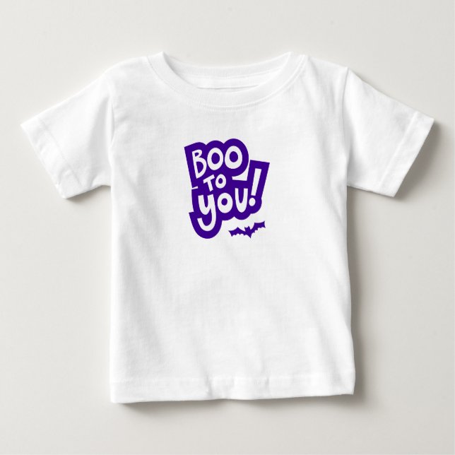 Boo zu Dir Halloween-Shirt Baby T-shirt (Vorderseite)