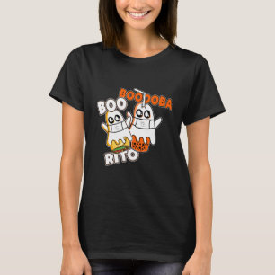 Booba Boo rito Kawai Boba Tea Burrito innen Hallo T-Shirt