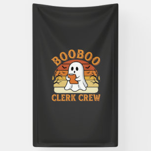 Booboo Clerk Crew Halloween-Geisterdesign_1 Banner