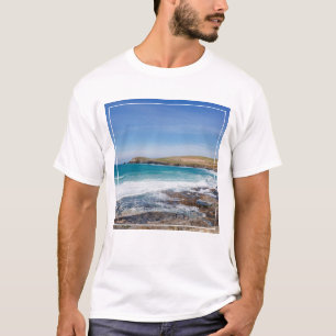 Boobys Bucht-Strand England T-Shirt