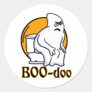 BooDoo Runder Aufkleber
