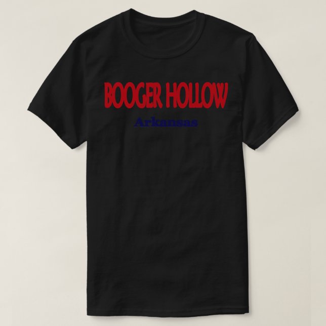 Booger Hollow Arkansas TShirt (Design vorne)
