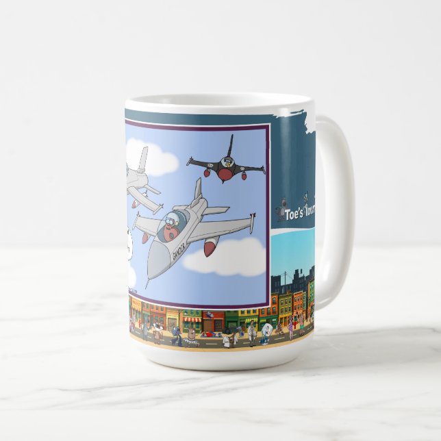 Boogey oder Bogey | Wortwitz Humor Klassiker Kaffeetasse (VorderseiteRechts)