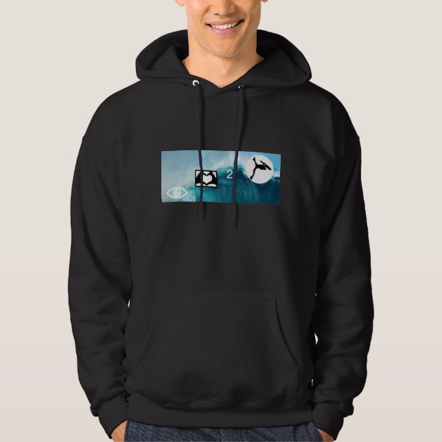 Boogie/Bodyboard Hoodie (Vorderseite)