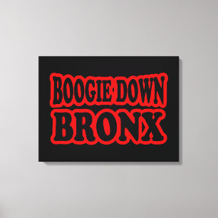 Boogie Down Bronx, NYC Leinwanddruck