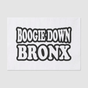 Boogie Down Bronx, NYC Seidenpapier