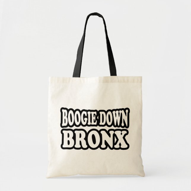 Boogie Down Bronx, NYC Tragetasche (Vorne)