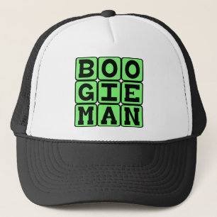 Boogie Man, gruseliger Typ Truckerkappe