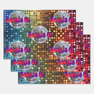 Boogie On! 2 Geschenkpapier Set