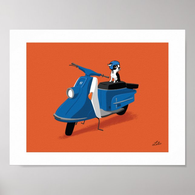 Boogie über Heinkel Poster (Vorne)