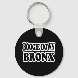 Boogie unten Bronx, NYC Schlüsselanhänger