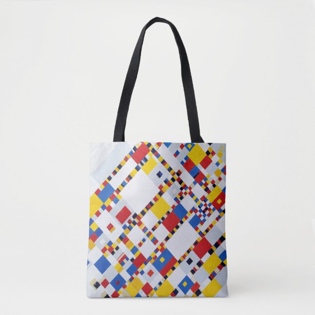 Boogie Woogie, Mondrian Tasche (Vorderseite)