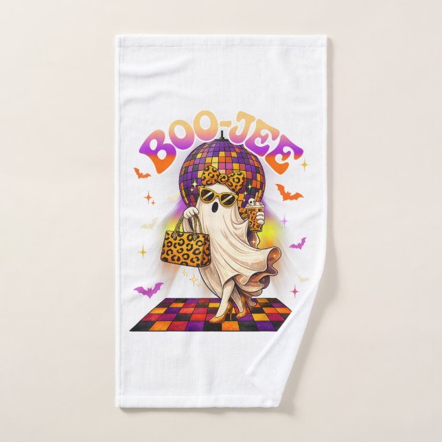 Boojee Geist Halloween Boo JEE Disco Handtuch (Handtuch)