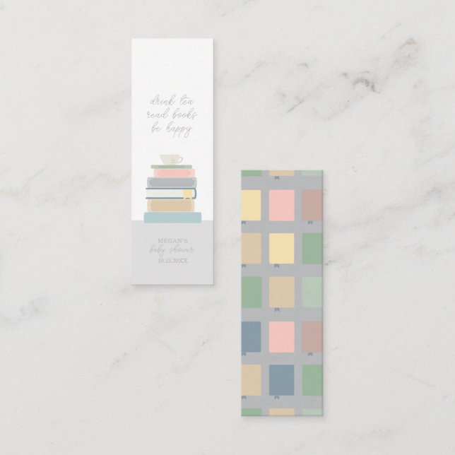 Book Baby Showbook Mark Mini Visitenkarte (Vorne/Hinten)